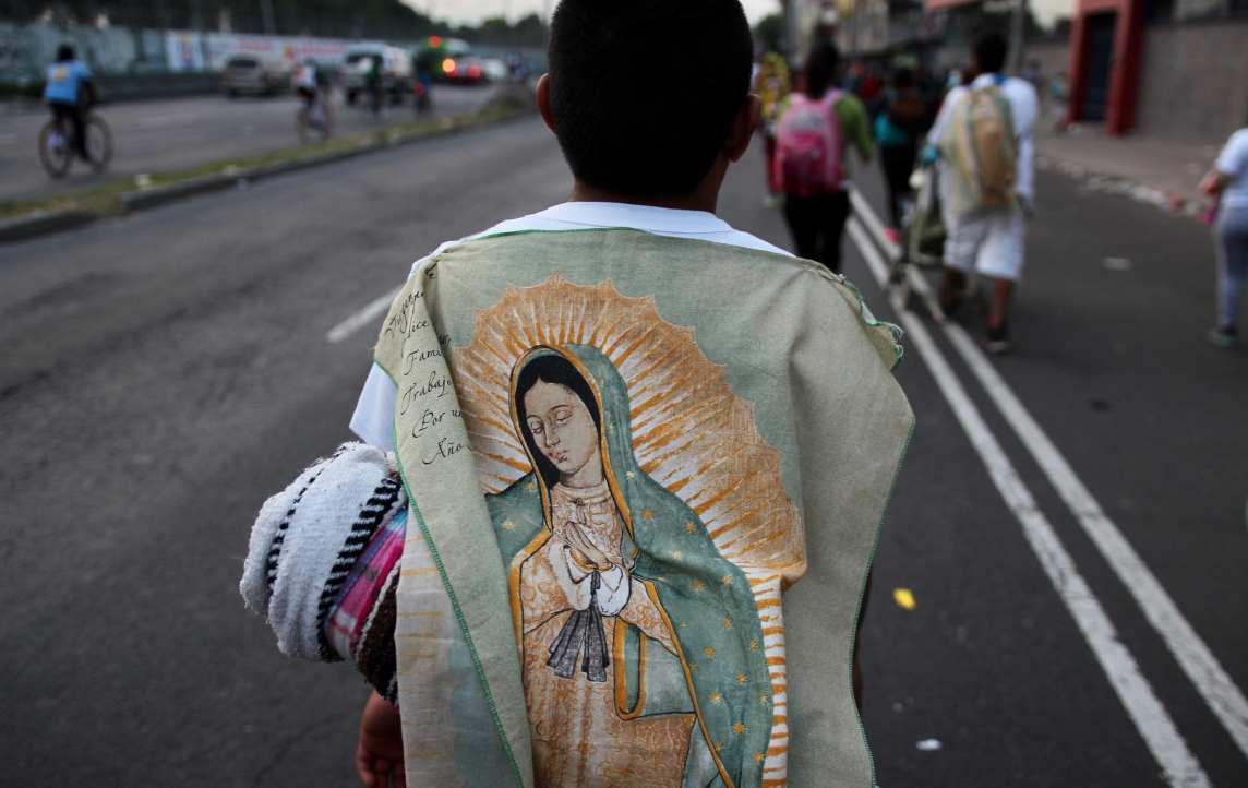 En México, el culto a la Virgen de Guadalupe es de suma importancia.