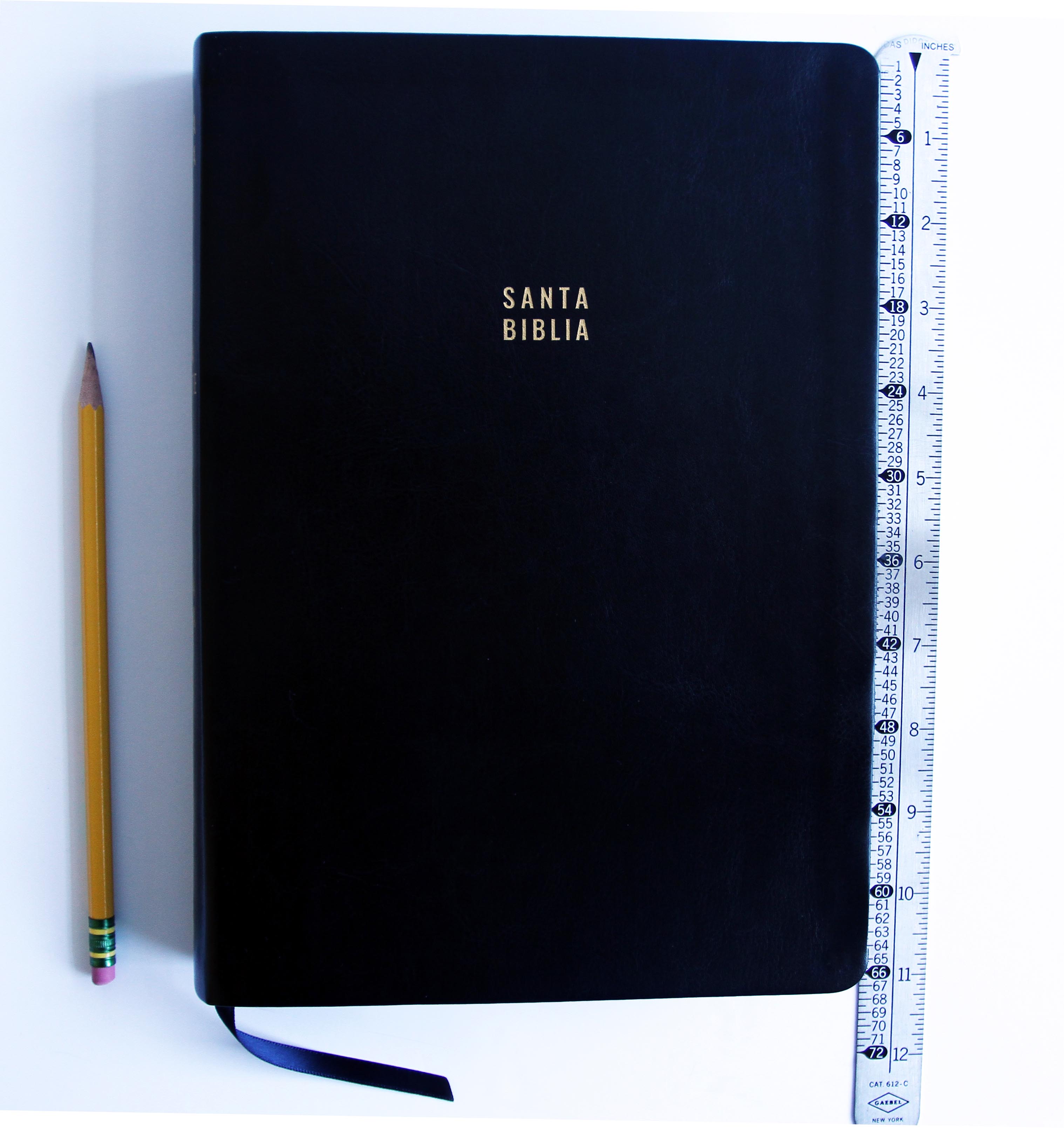 Santa Biblia Reina Valera Letra Súper Gigante piel negra