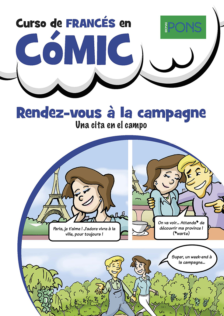 Curso de francés en cómic