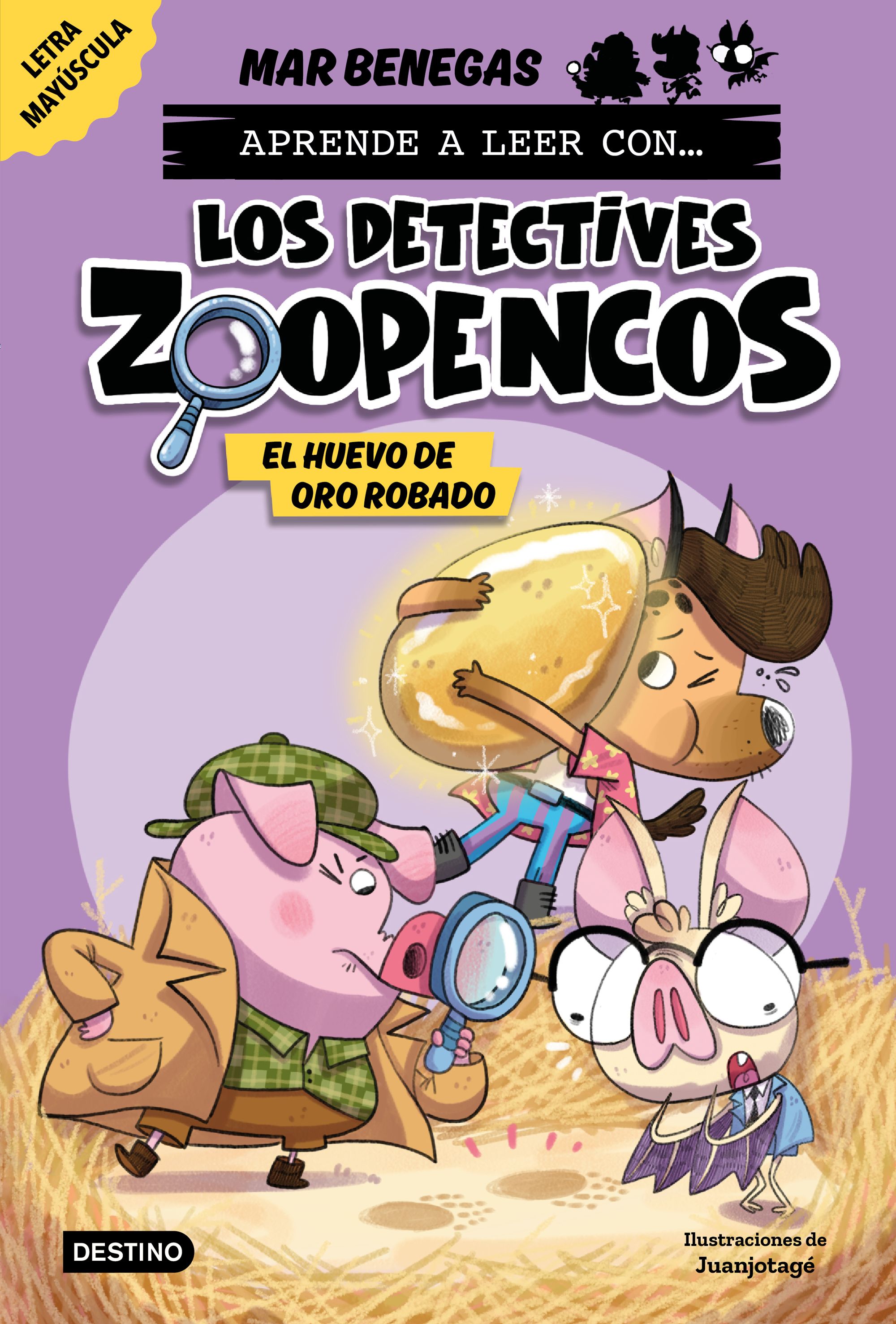 Aprender a leer con... Los Detectives Zoopencos 2. El huevo de oro robado