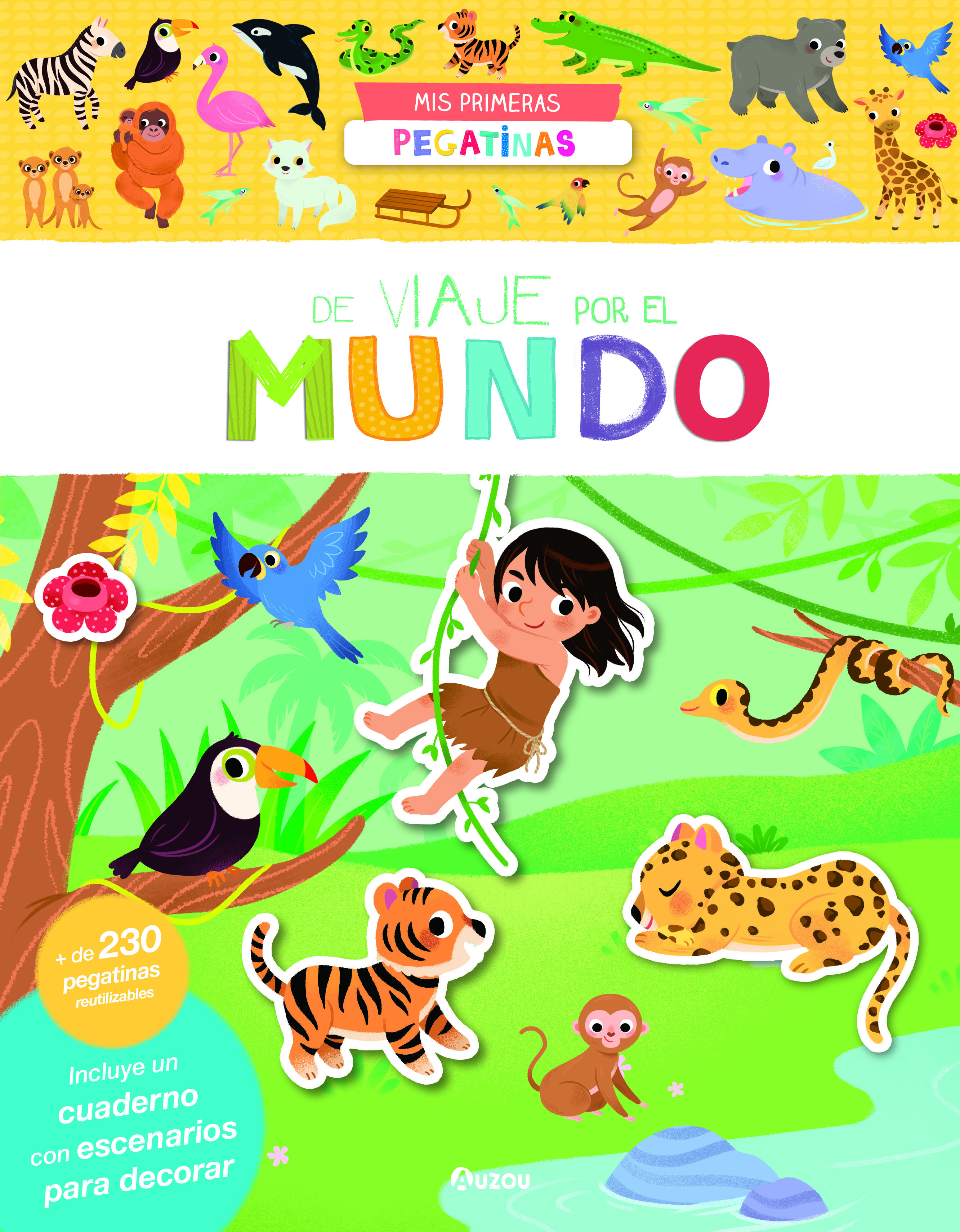 Mis primeras pegatinas. De viaje por el mundo
