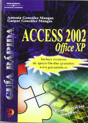 Guía rápida. Access 2002 Office XP