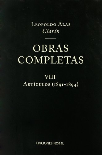 OBRAS COMPLETAS CLARIN - Tomo VIII