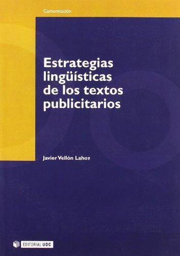 Estrategias lingüísticas de los textos publicitarios