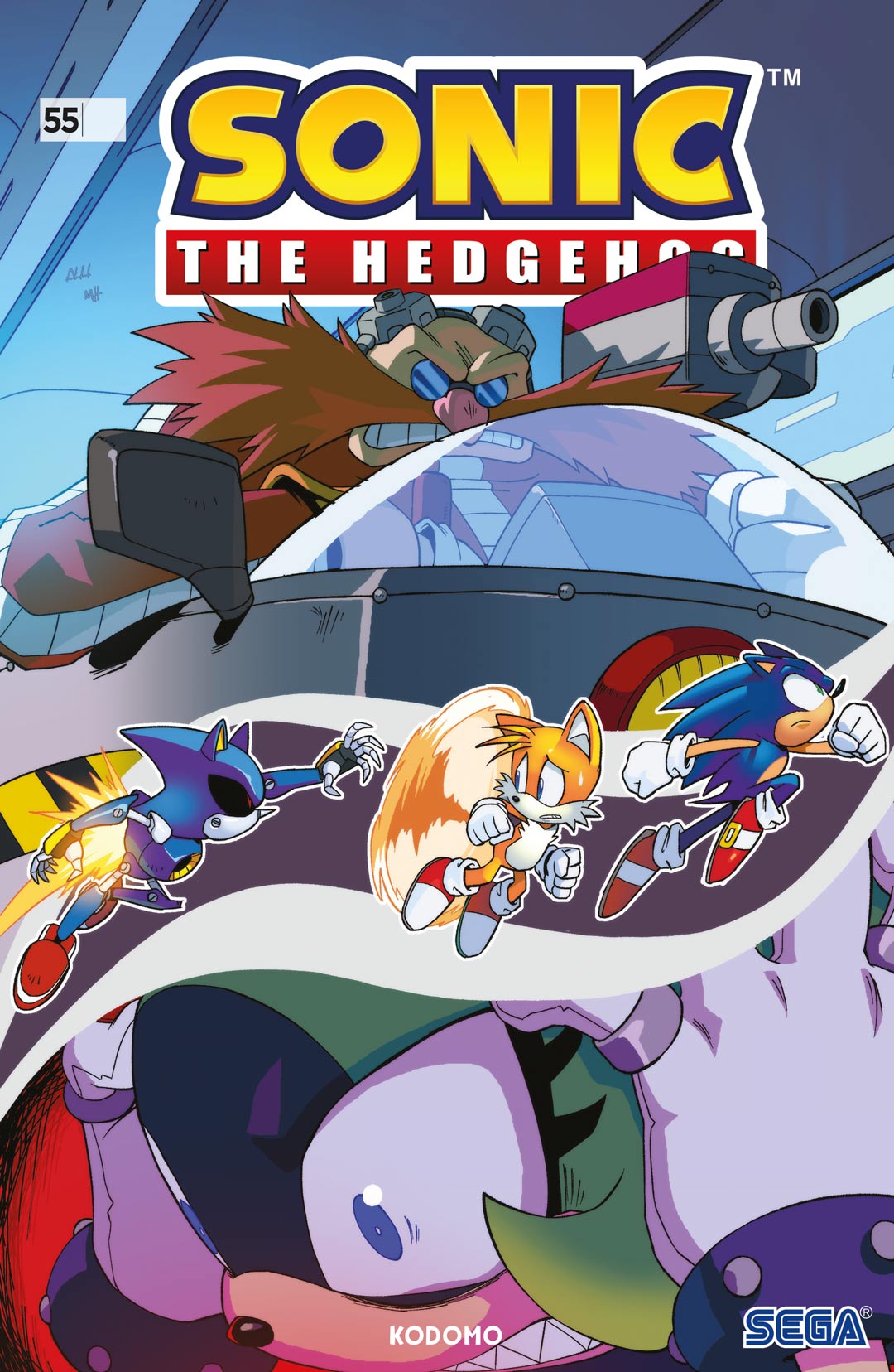Sonic: The Hedhegog núm. 55