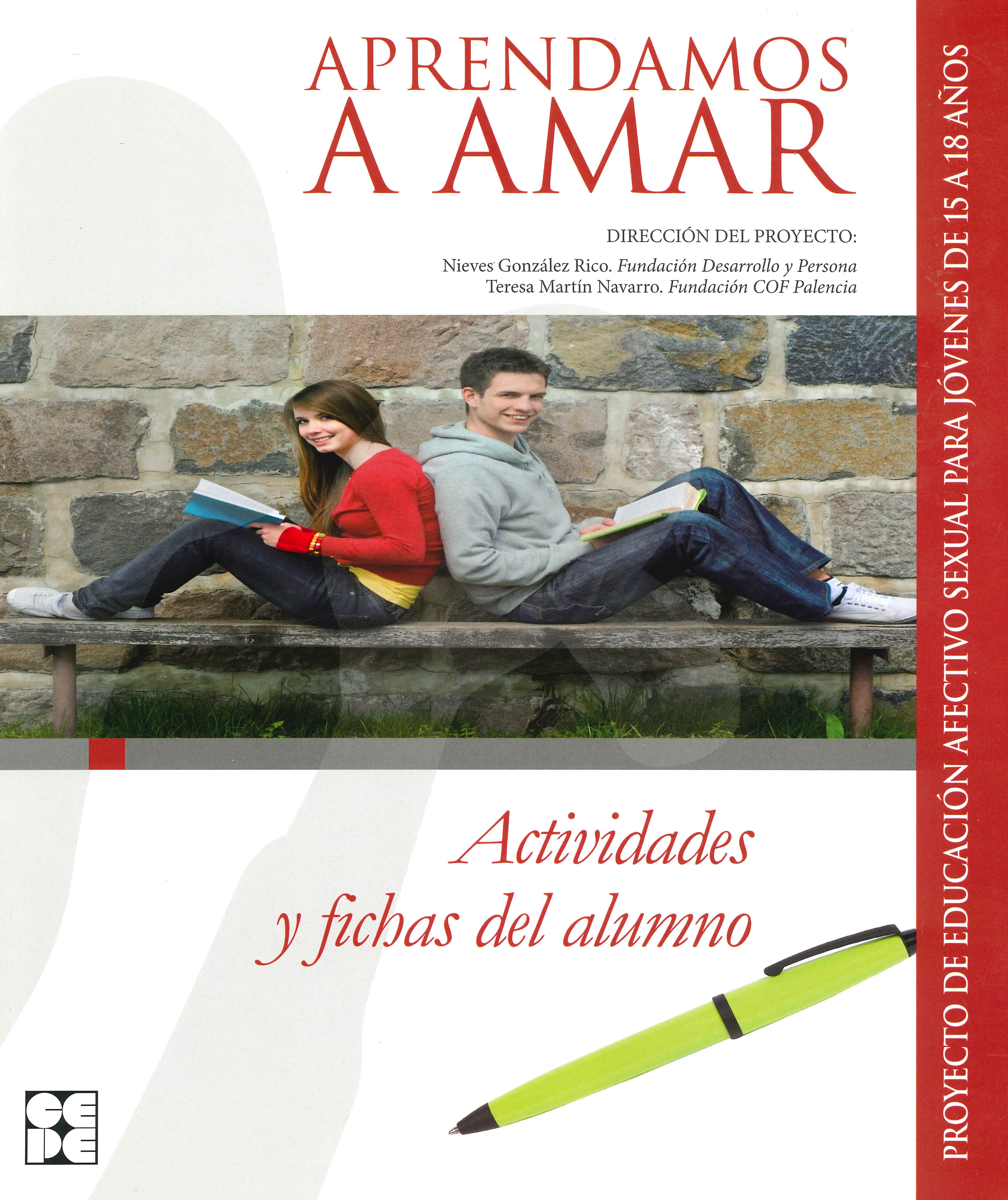 Aprendamosa Amar 15-18. Actividades y Fichas del Alumno