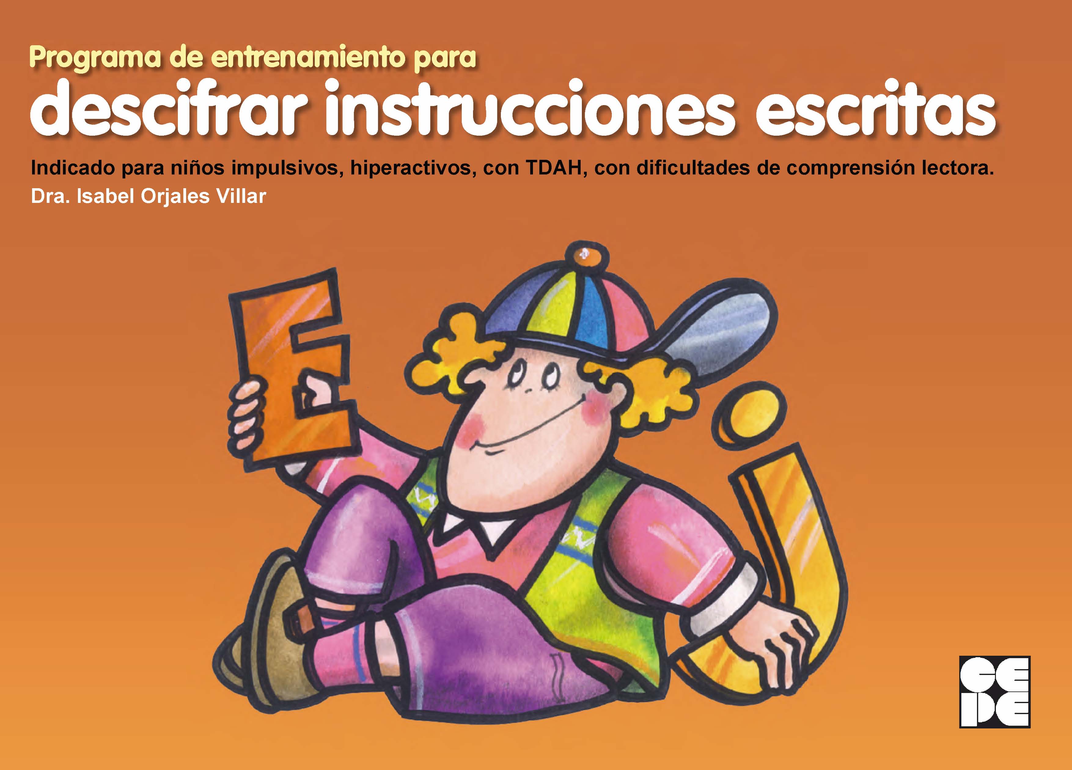 Programa de entrenamiento para descifrar instrucciones escritas