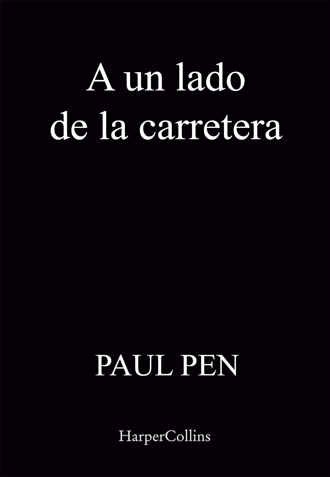 A un lado de la carretera