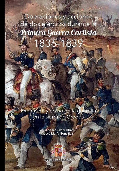 Operaciones y acciones de dos ejércitos de tierra durante la primera guerra carlista (1836-1839)