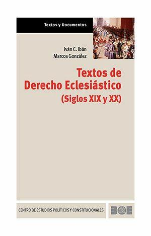 Textos de derecho eclesiástico (siglos XIX y XX)