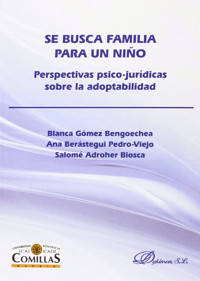 Se busca familia para un niño
