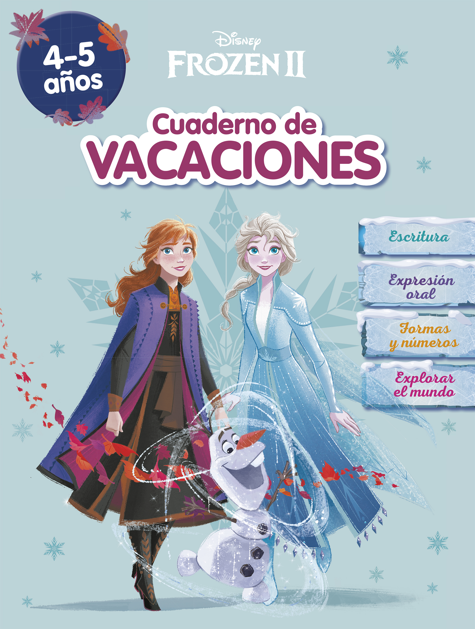 Frozen. Cuaderno de vacaciones (4-5 años) (Disney. Cuaderno de vacaciones)