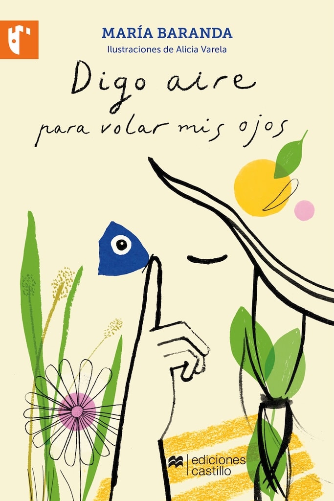 Digo aire para volar mis ojos