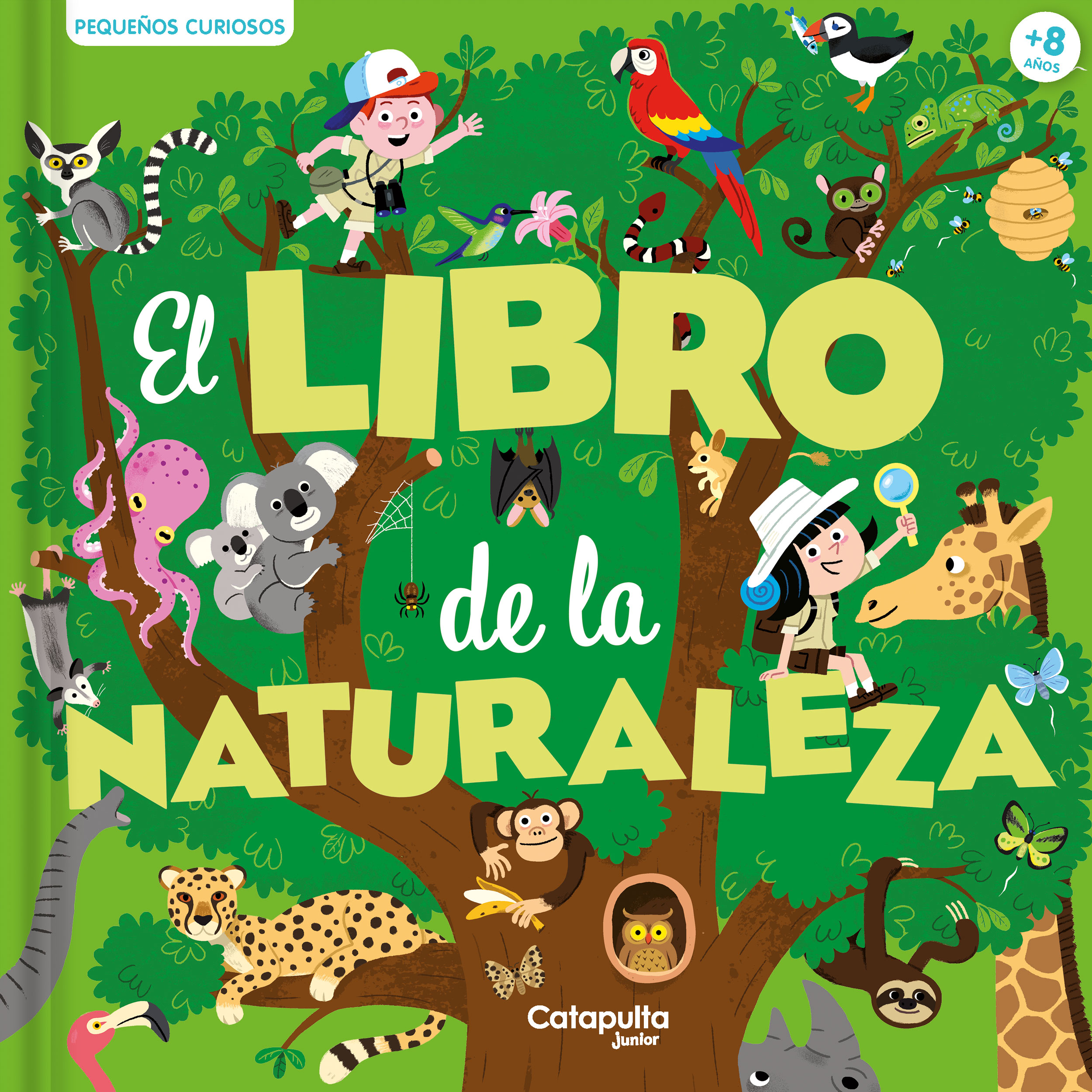 Pequeños curiosos: El libro de la naturaleza