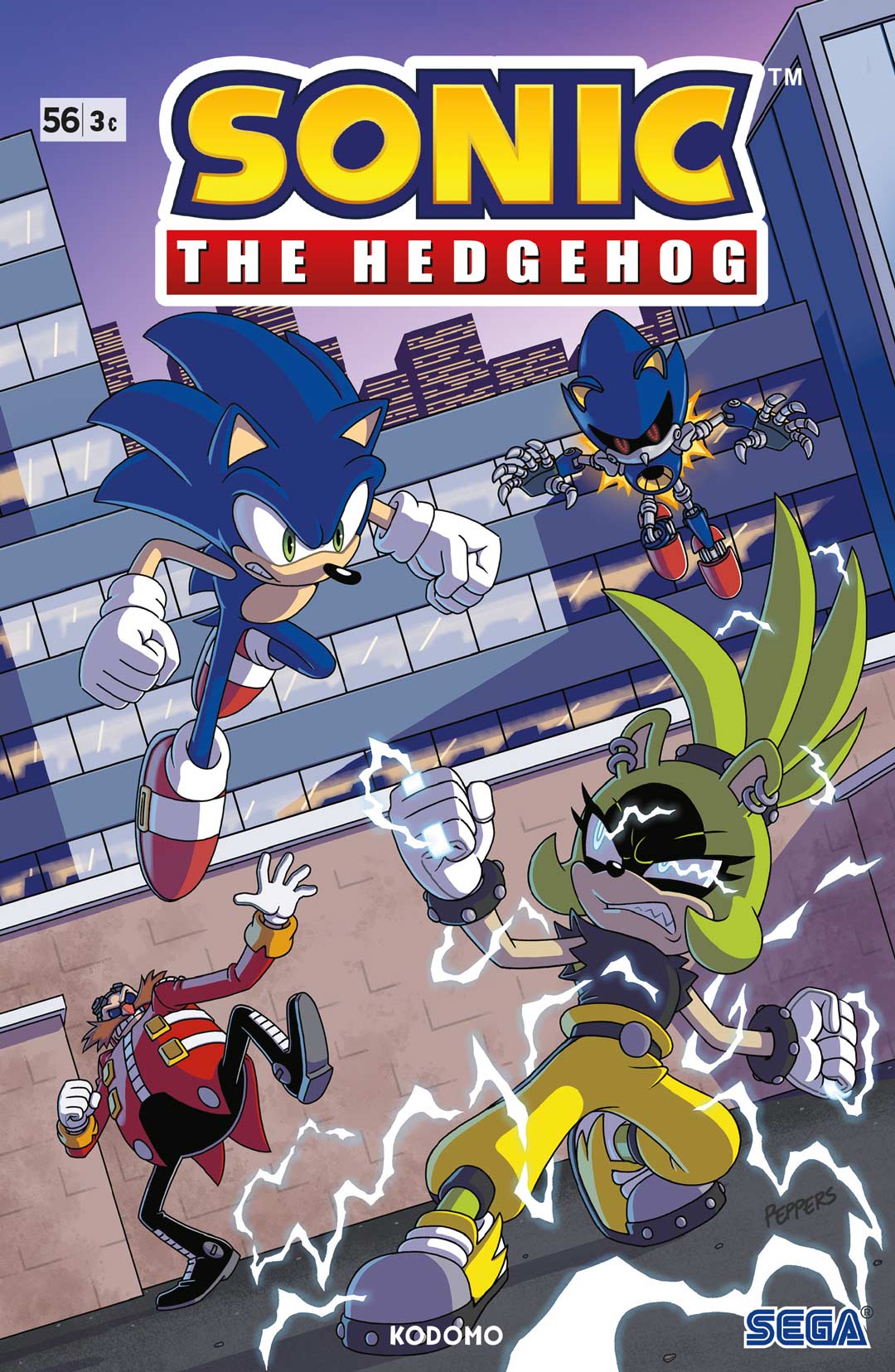 Sonic: The Hedhegog núm. 56