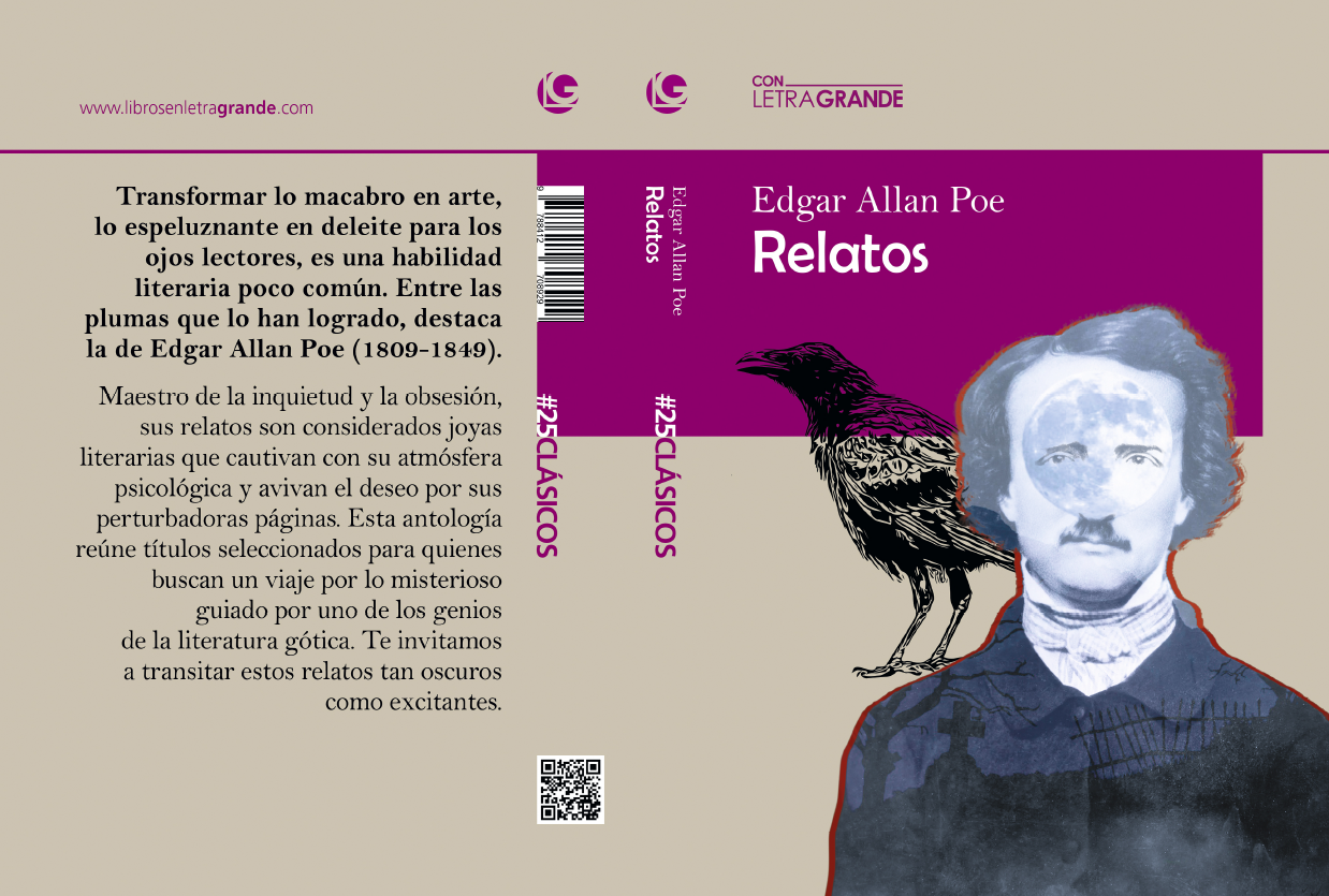 Relatos de Edgar Allan Poe (Edición en letra grande)