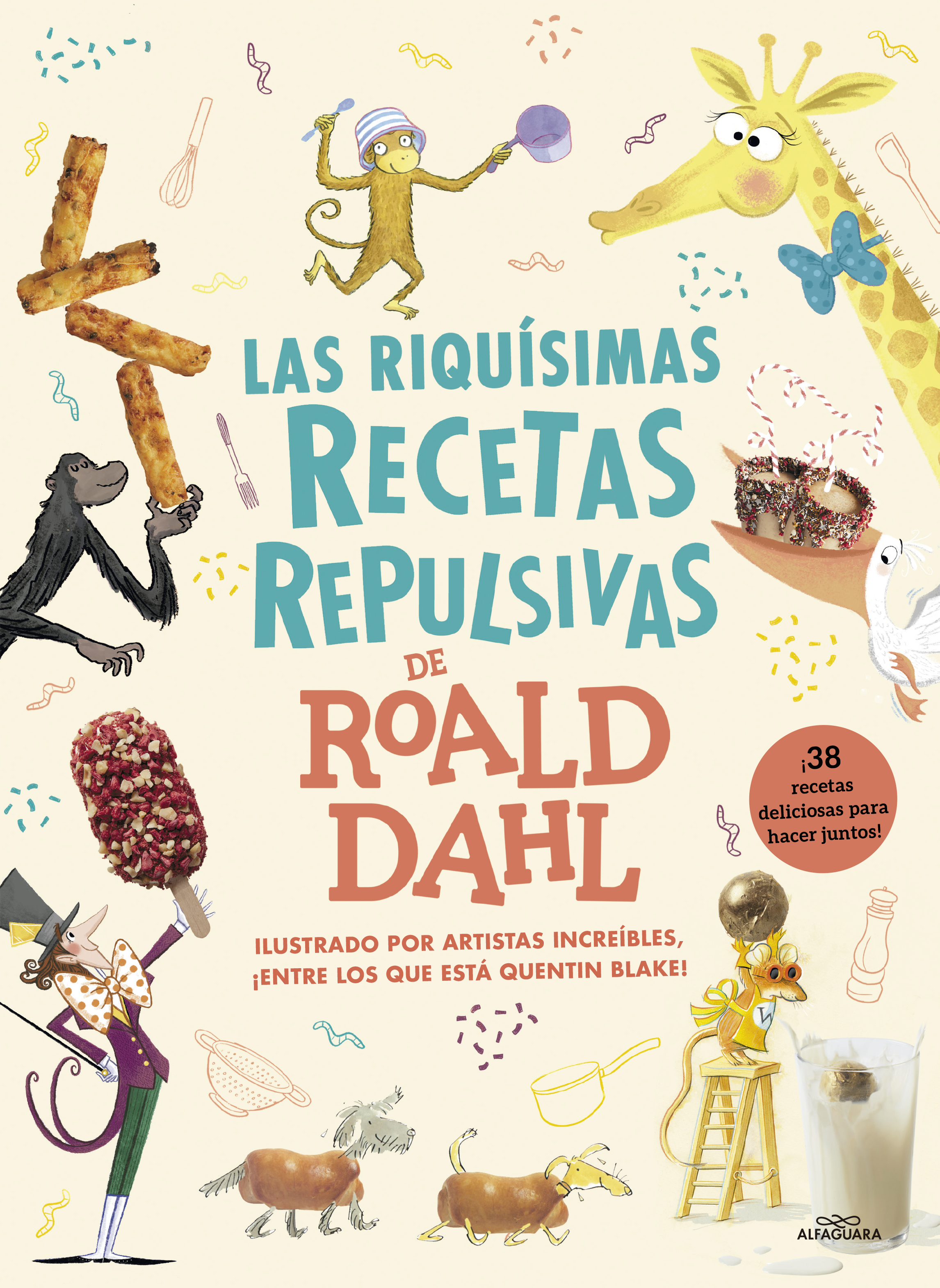 Las riquísimas recetas repulsivas de Roald Dahl
