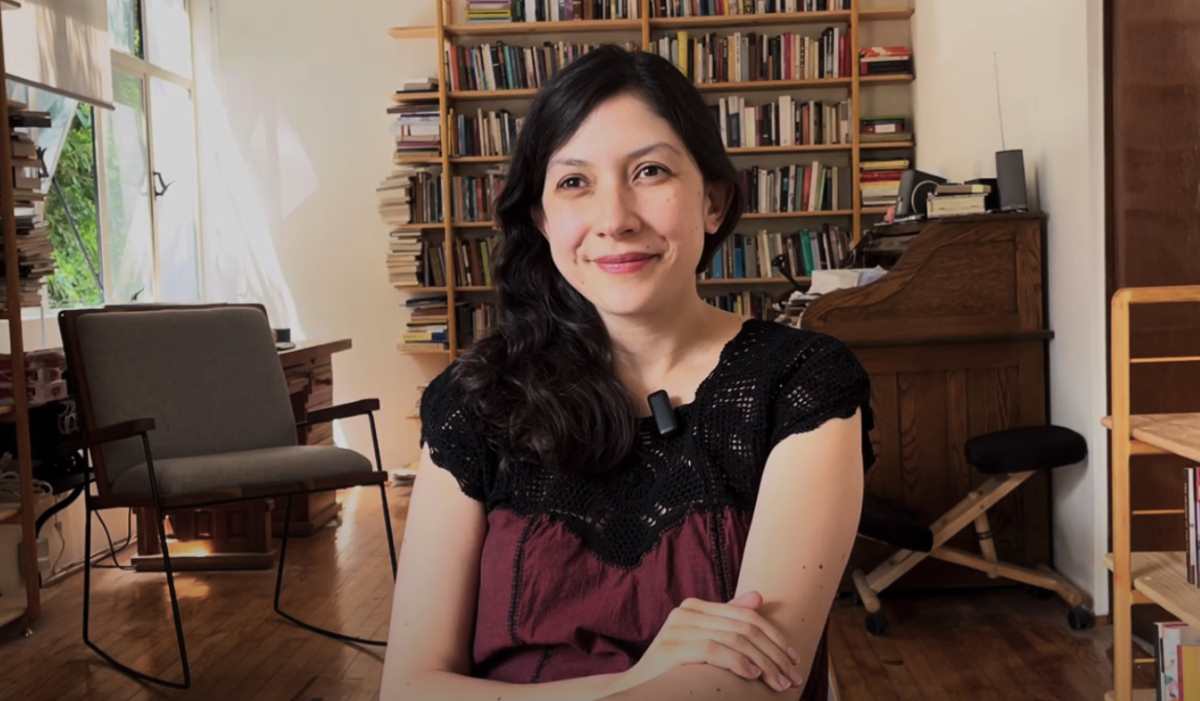 Jazmina Barrera recomienda libros deslumbrantes. Foto: Verónica Maza