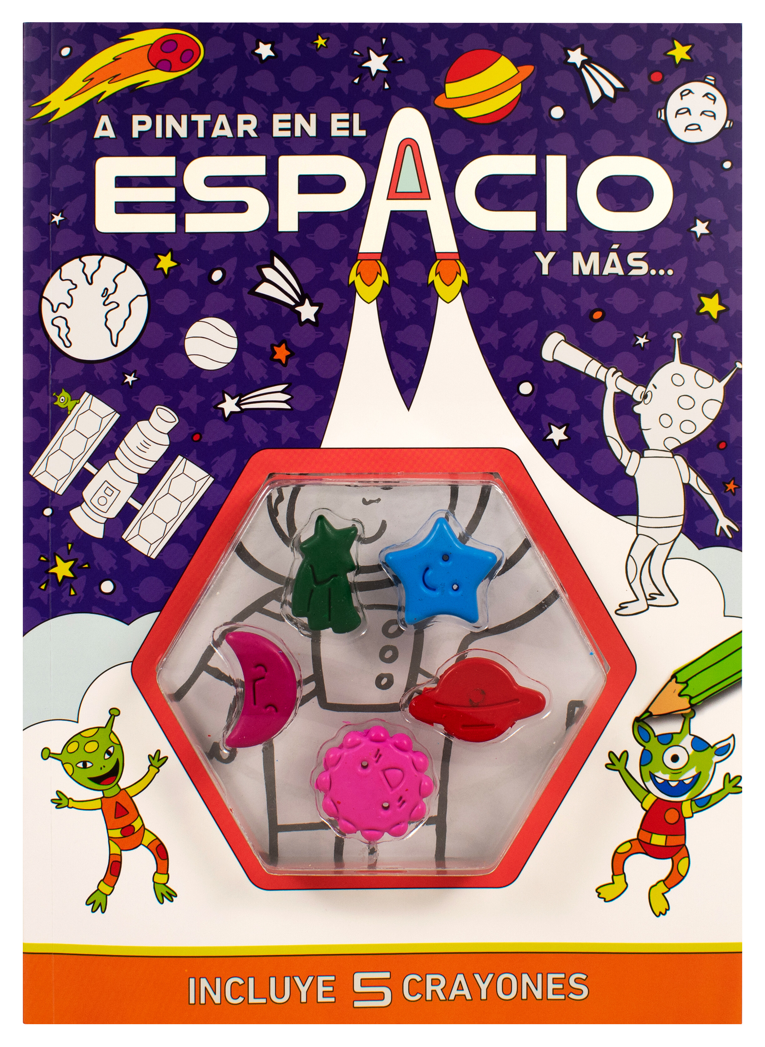 Libro de actividades: A pintar en el espacio y más