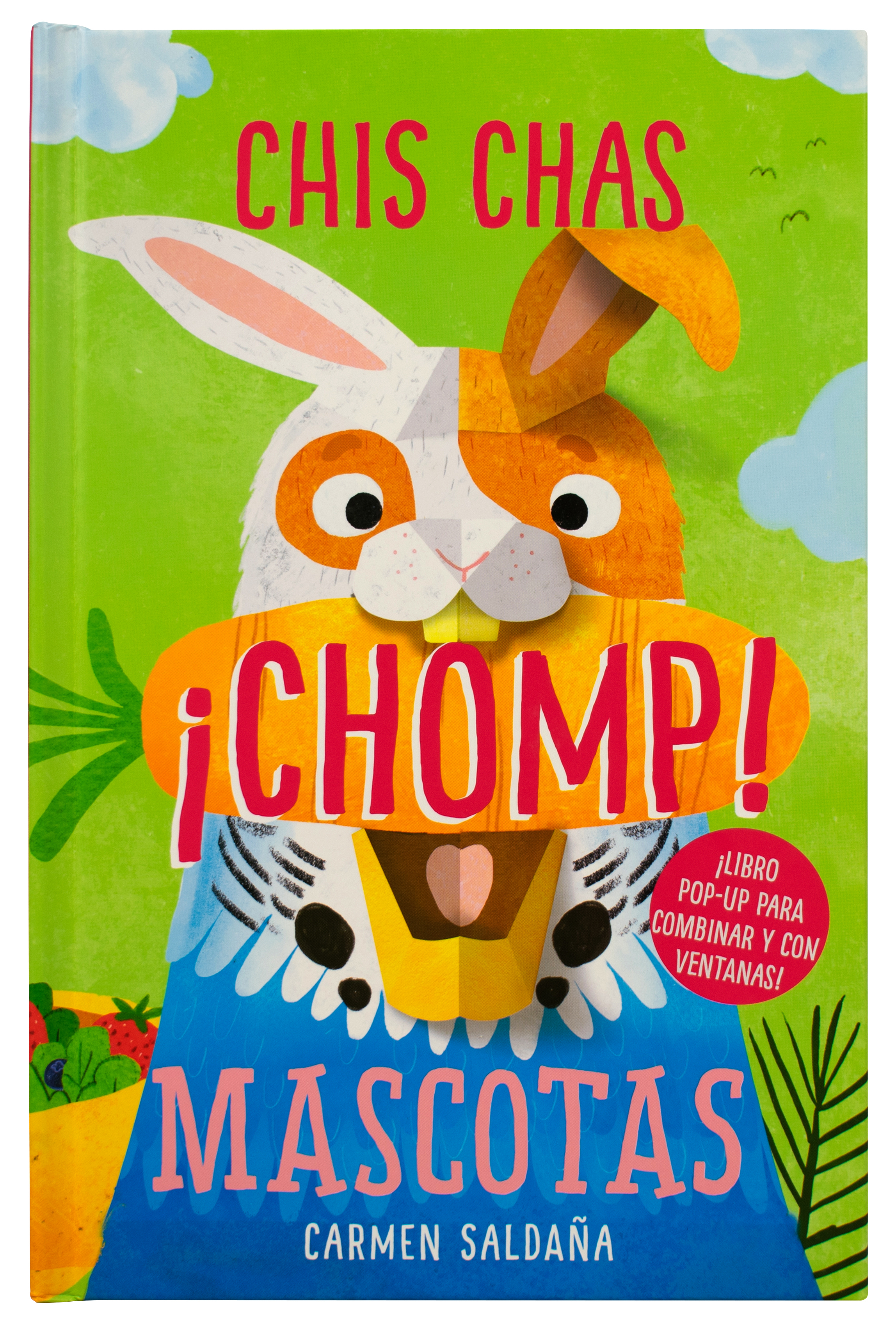 Libro infantil: Chis chas ¡chomp!: Mascotas