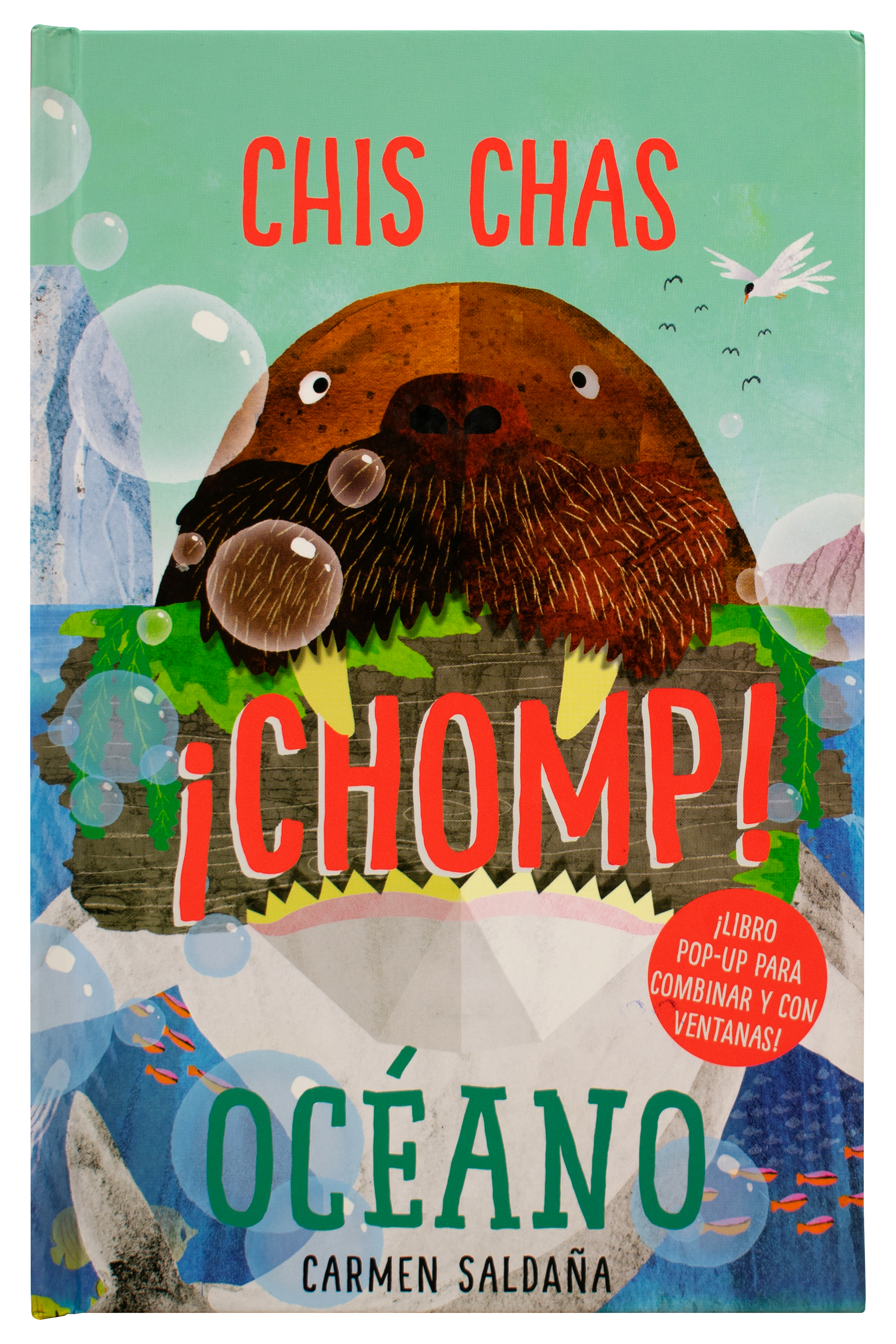 Libro infantil: Chis chas ¡chomp!: Océano