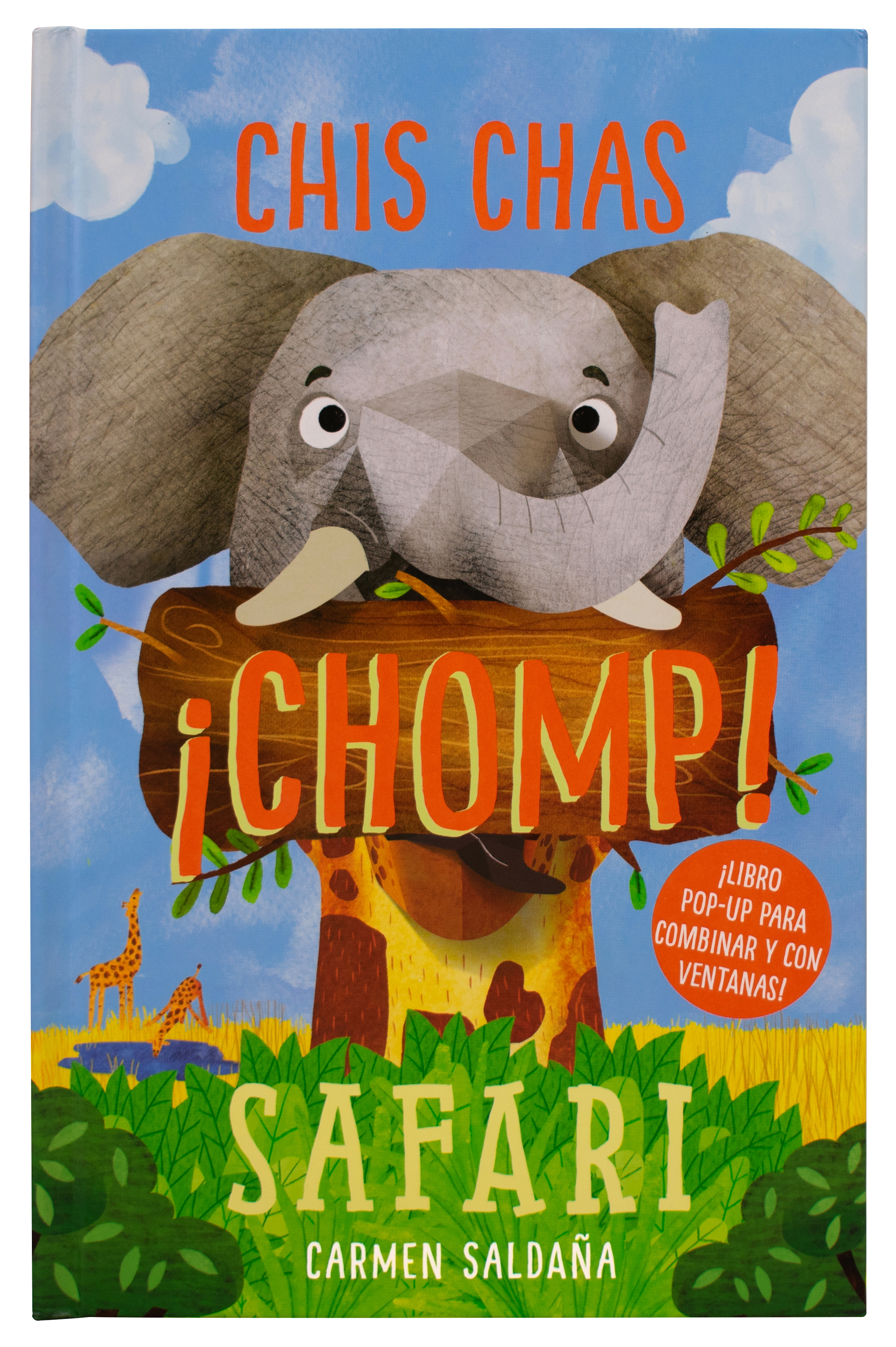 Libro infantil: Chis chas ¡chomp!: Safari