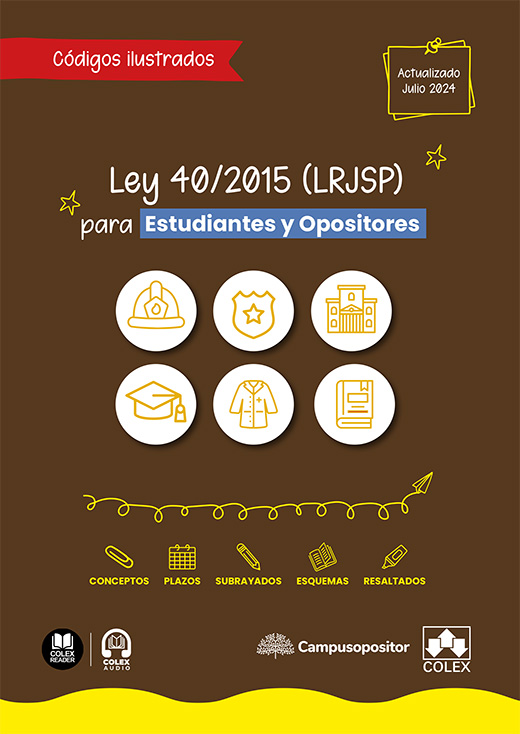 Ley 40/2015 (LRJSP) ilustrada para estudiantes y opositores