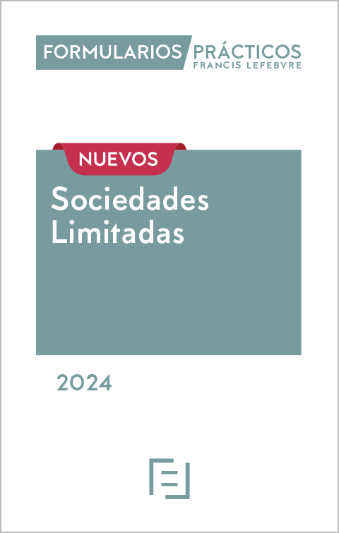 NUEVOS Formularios Prácticos Sociedades Limitadas 2024