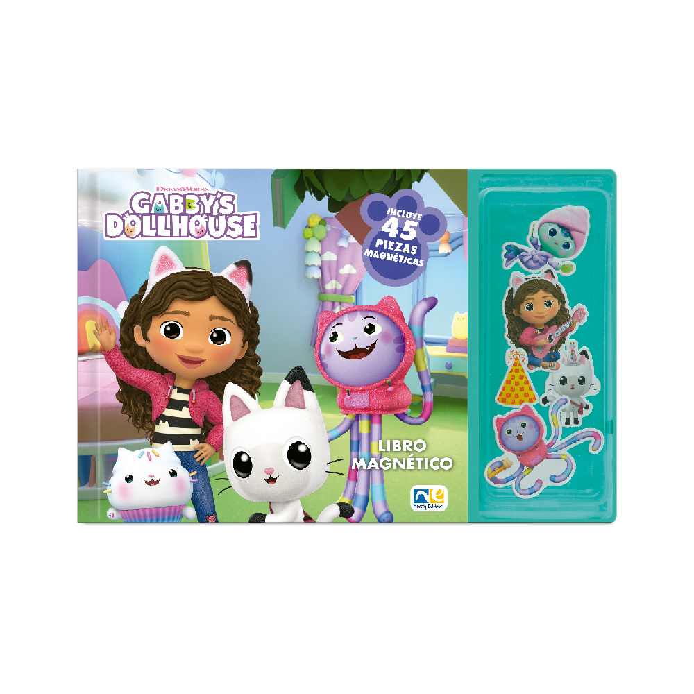 Libro magnético: Gabby's Doll House