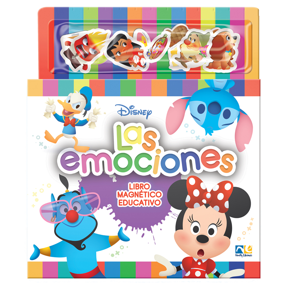 Mini libro magnético: Disney: Las emociones