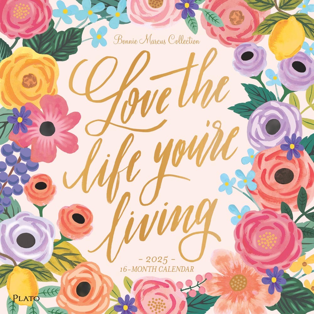 Square Wall 12X12 Bonnie Marcus 2025 Square Plato Foil