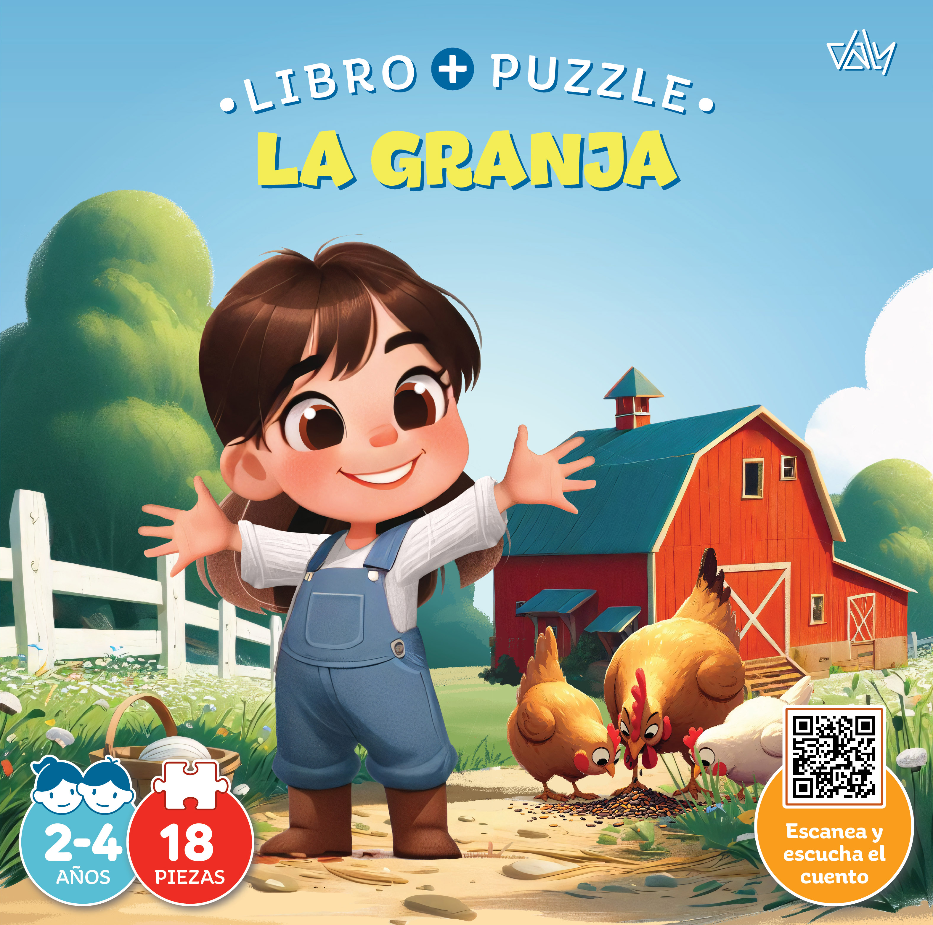 LIBRO + PUZZLE - LA GRANJA