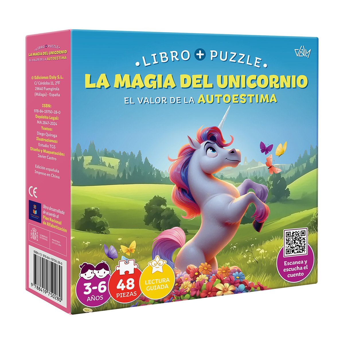 LIBRO + PUZZLE - LA MAGIA DEL UNICORNIO