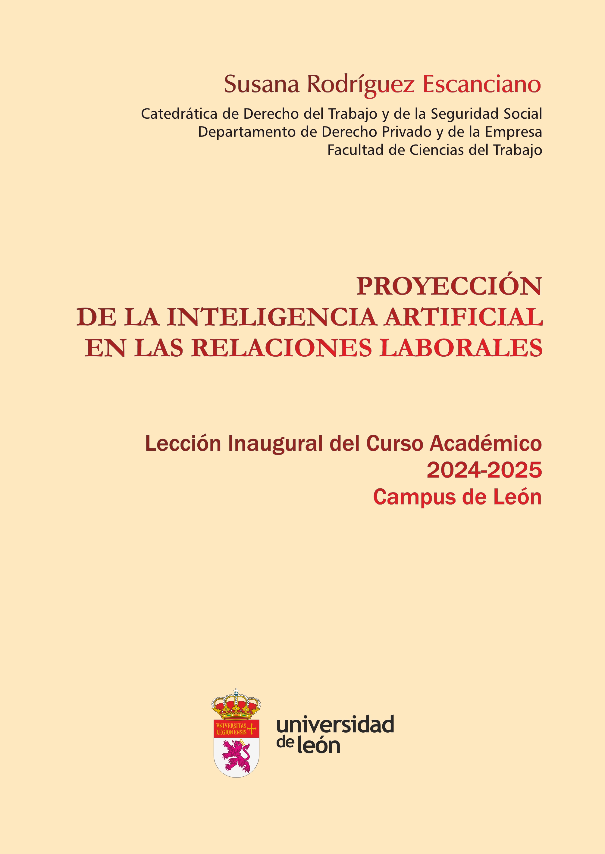 Proyección de la inteligencia artificial en las relaciones laborales