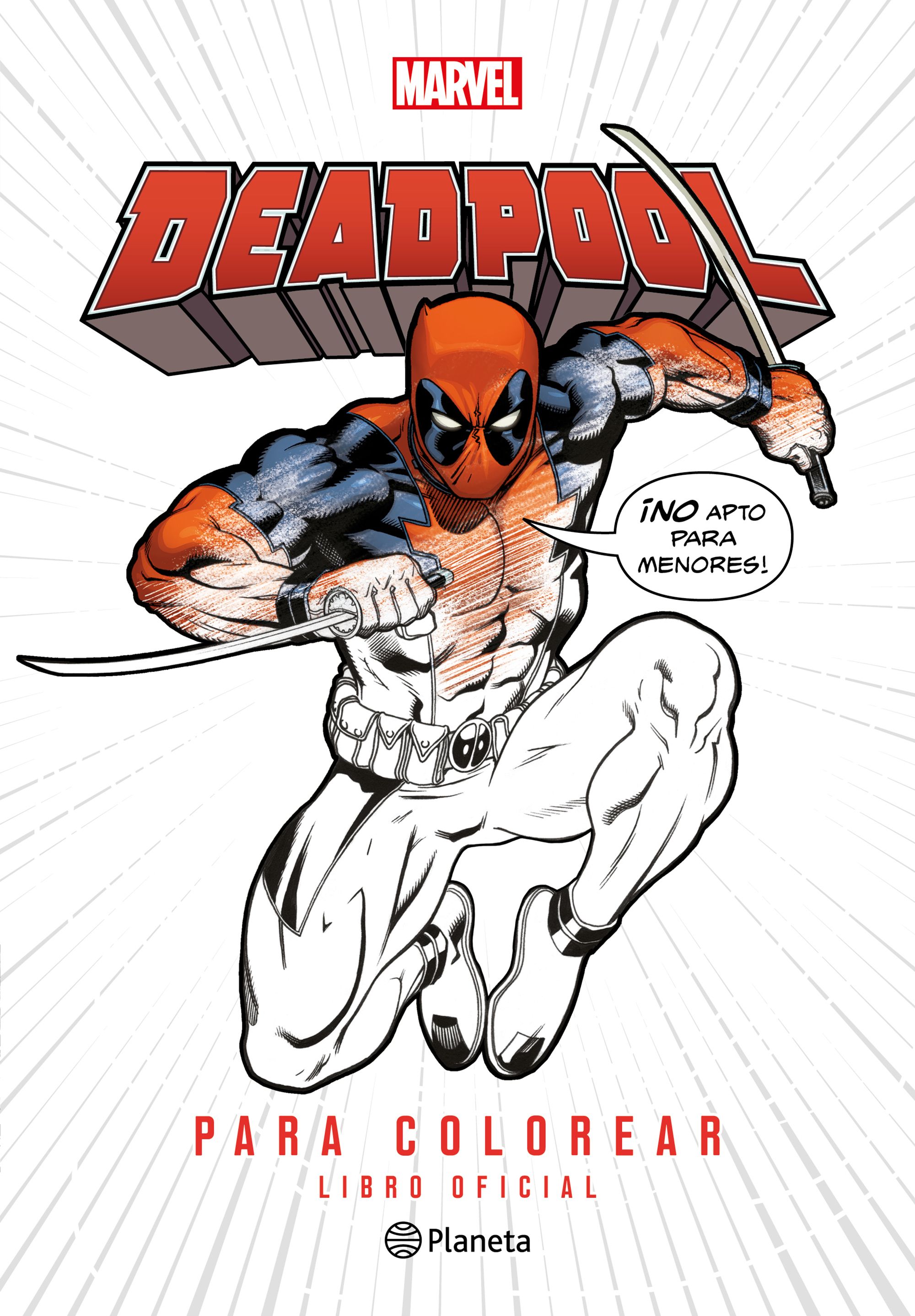 Deadpool para colorear