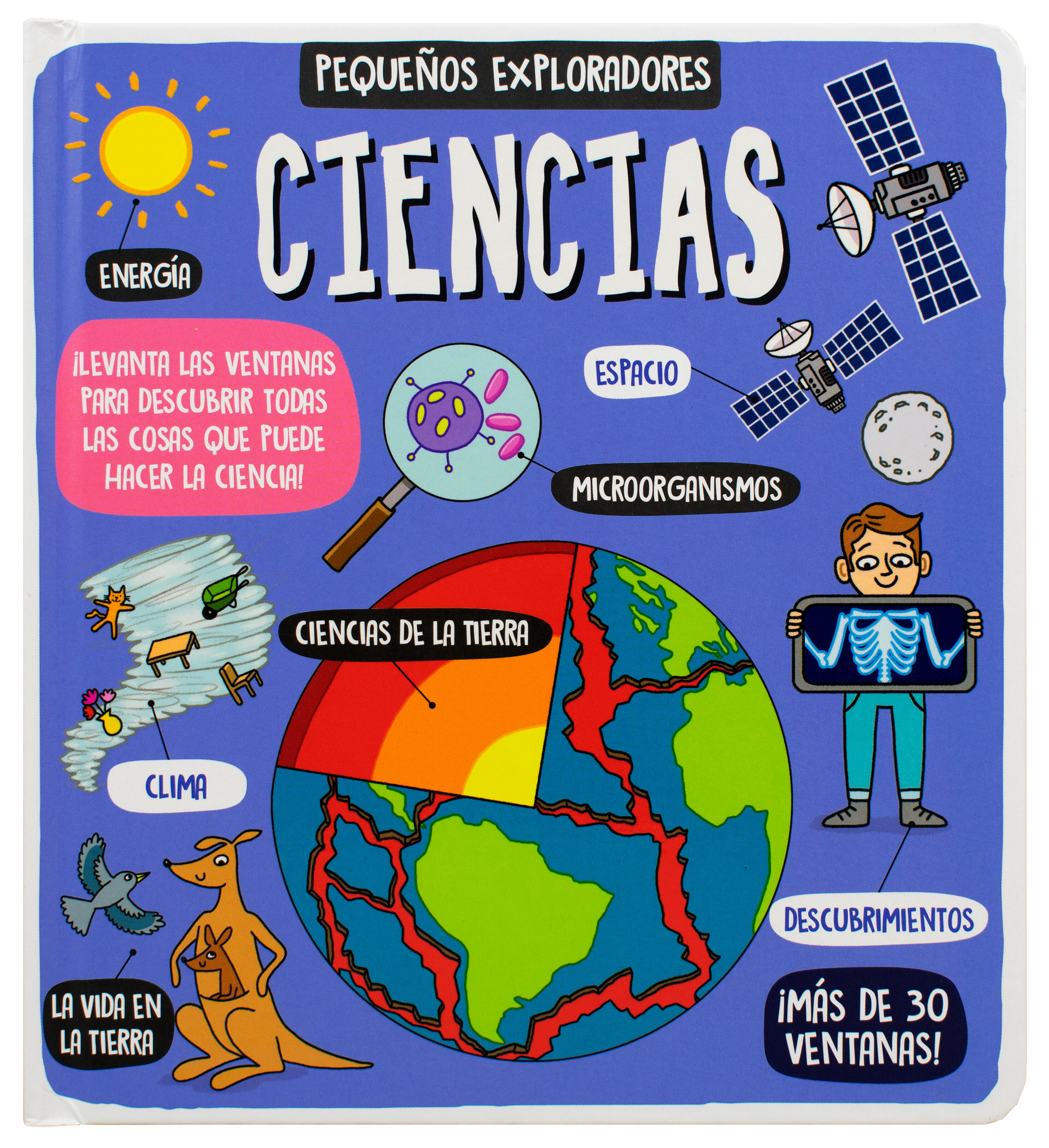 Libro infantil: Pequeños exploradores: Ciencias