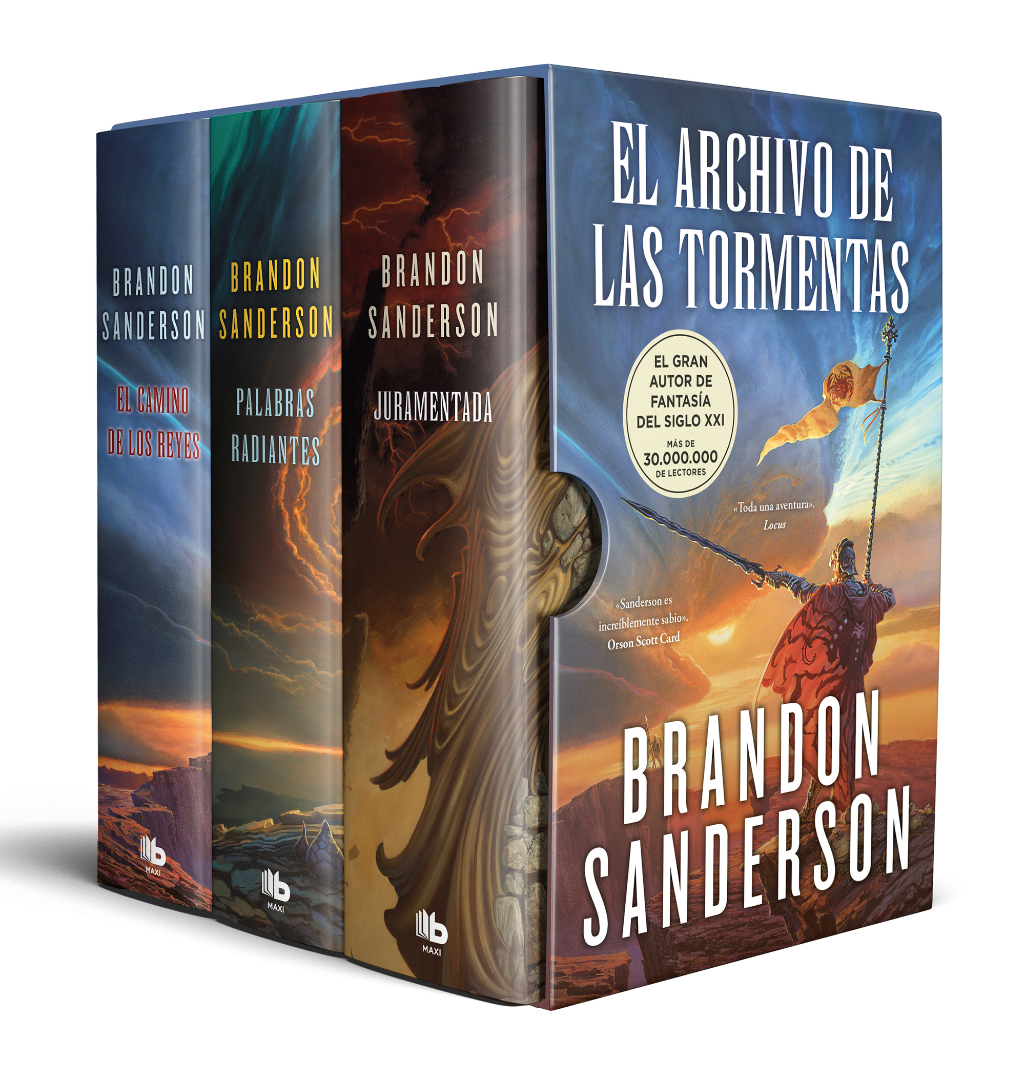 El Archivo de las Tormentas (estuche con: El camino de los reyes | Palabras radiantes | Juramentada)