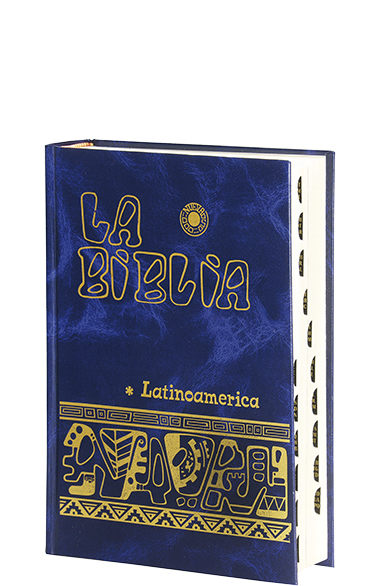 La Biblia Latinoamérica [bolsillo] cartoné color, con uñeros