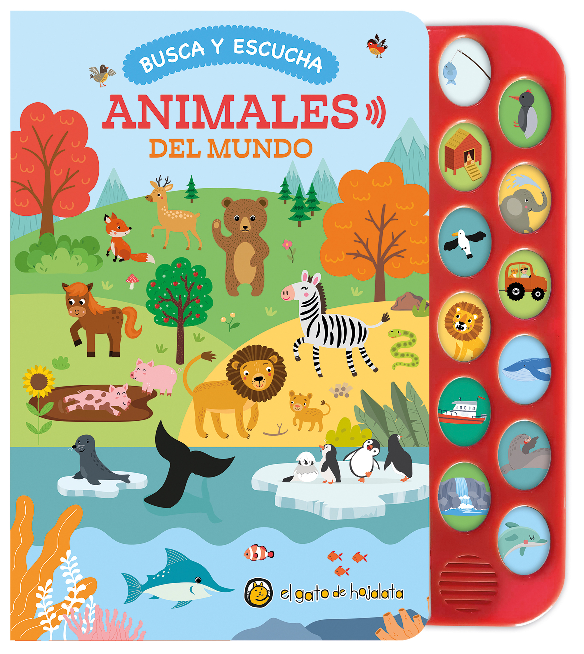 Busca y escucha. Animales del mundo