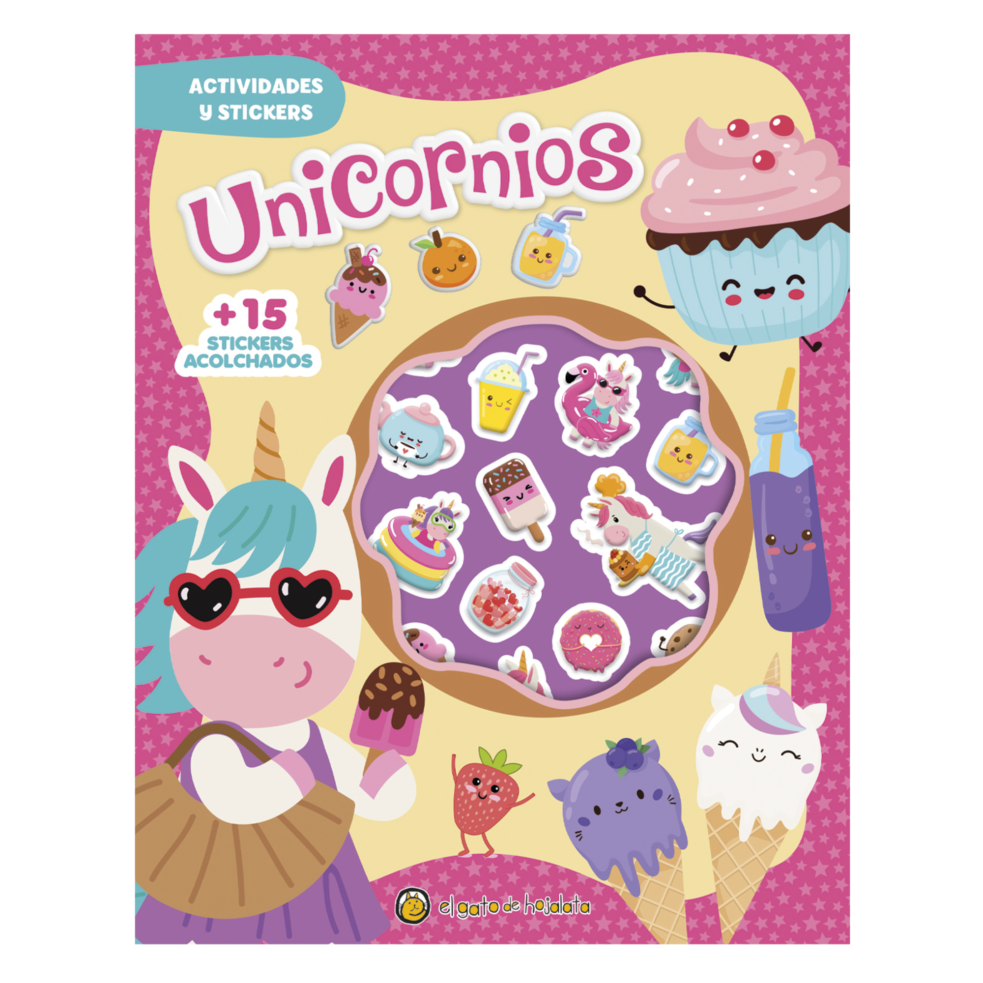 Stickers Acolchaditos: Unicornios