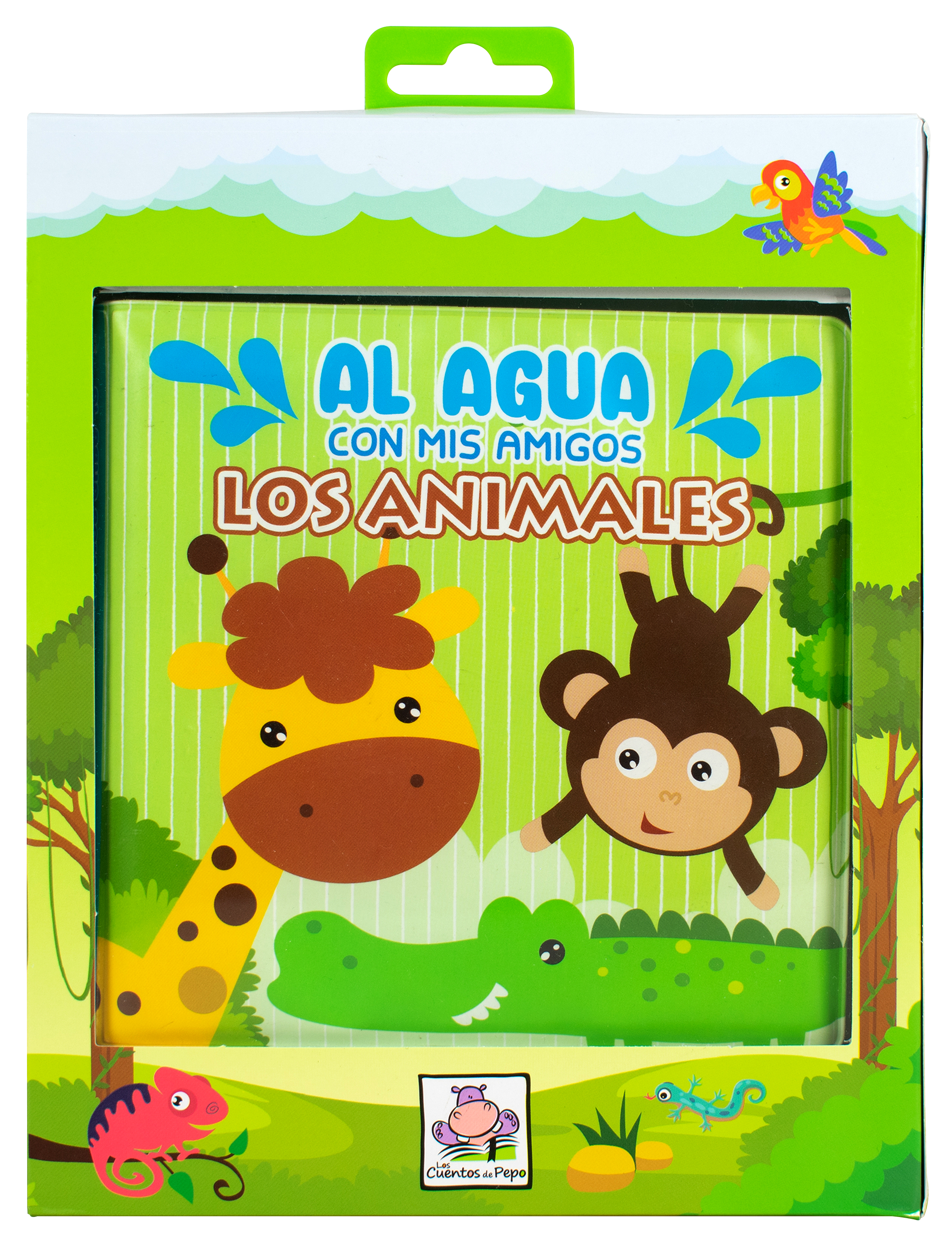 Libro Infantil para la hora del baño: Al agua con mis amigos: Los animales