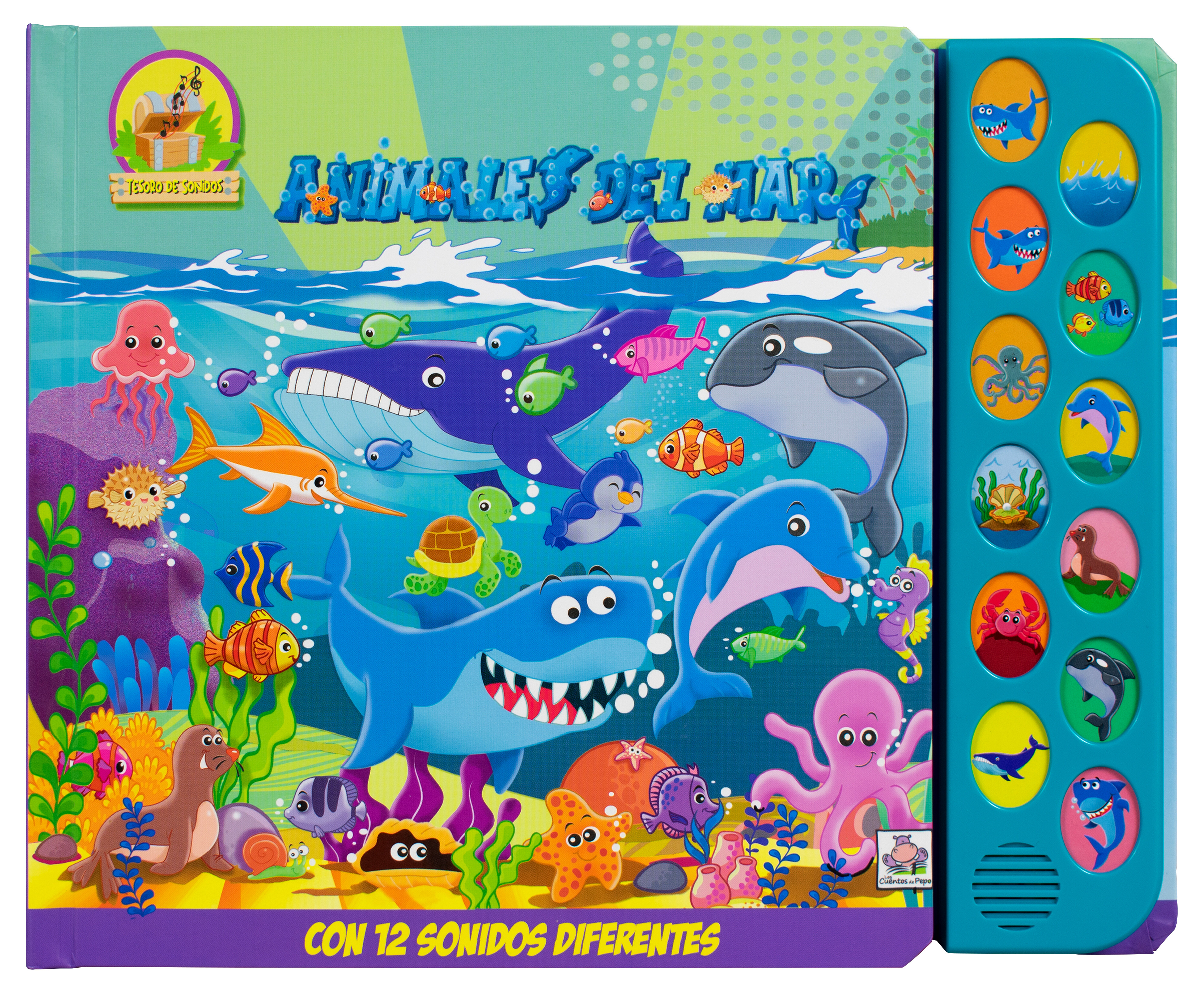 Libro Infantil tesoro de sonidos: El Mar