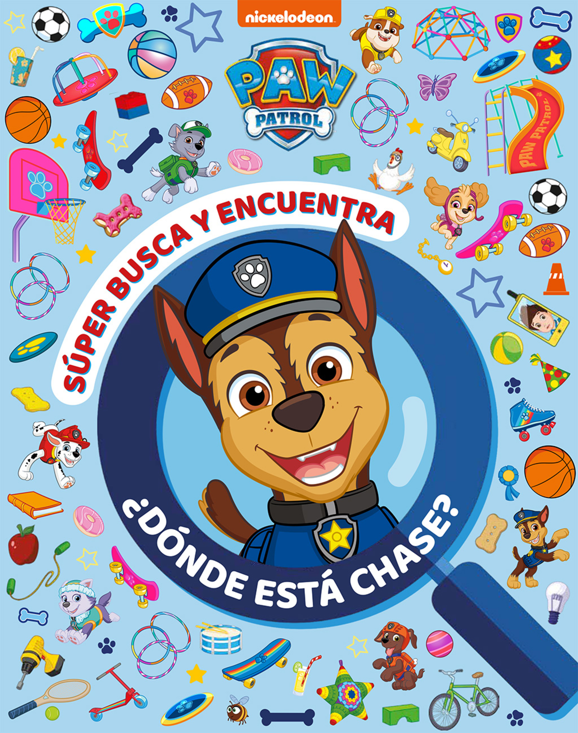 Paw Patrol | Patrulla Canina. Actividades - Súper busca y encuentra ¿Dónde está Chase?