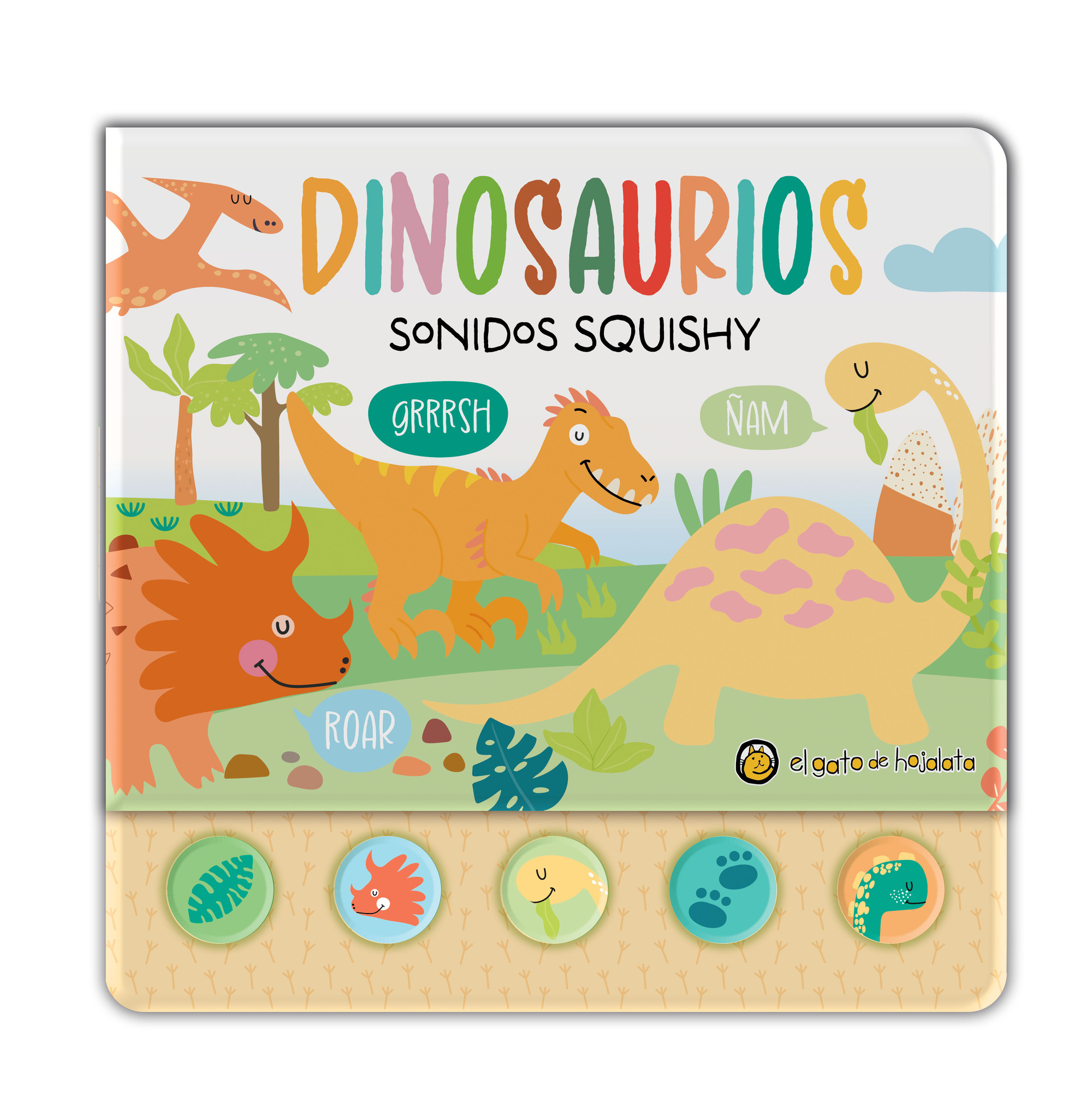 Sonidos squishy. dinosaurios