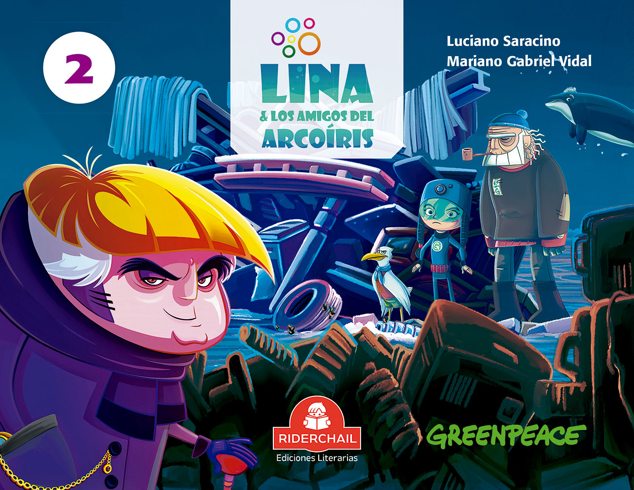 El misterio de la isla de plástico (Lina y los amigos del arcoíris 2)