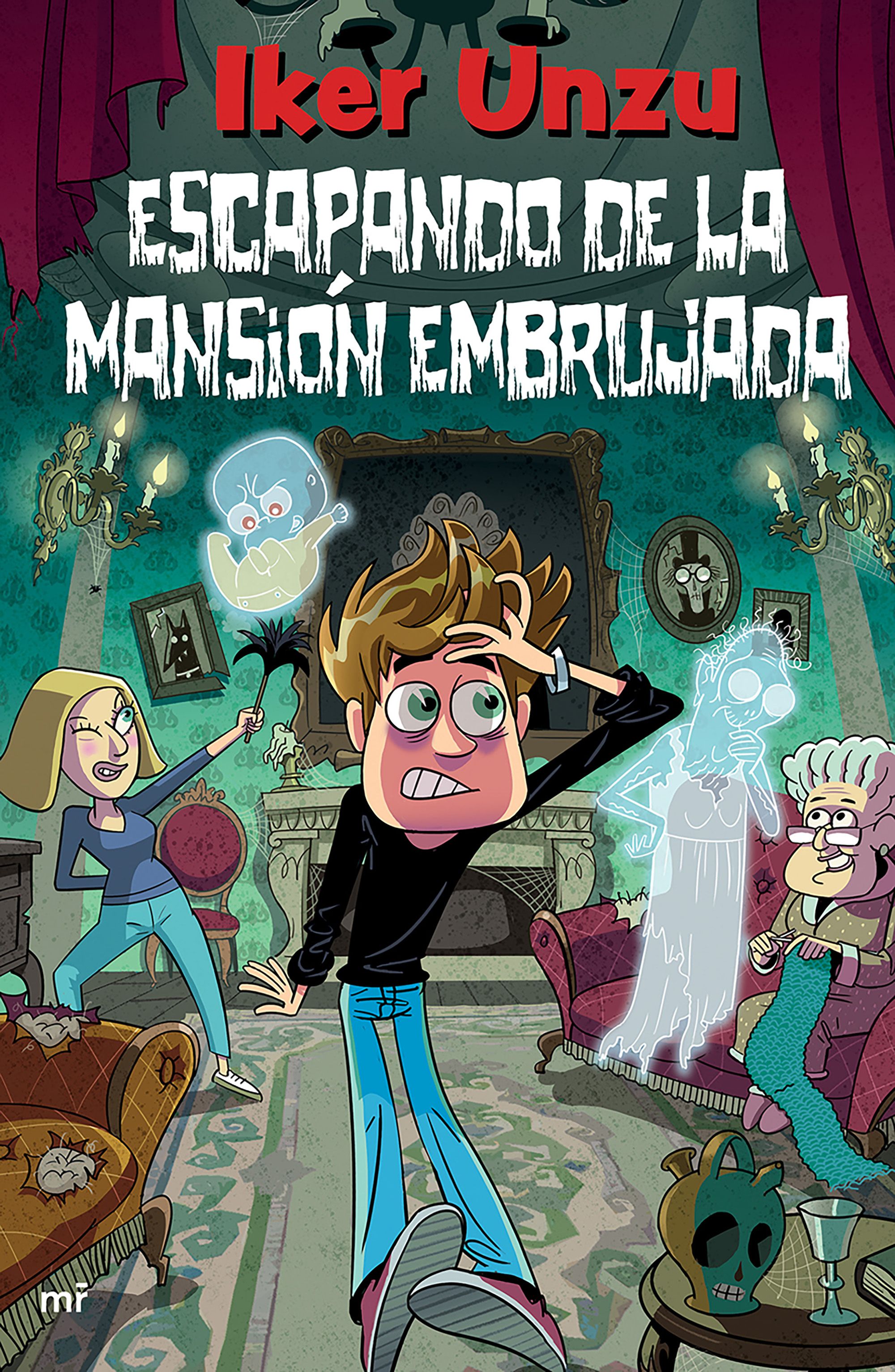 Escapando de la mansión embrujada