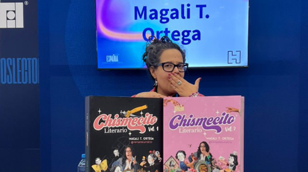 Nena Mounstro y sus libros favoritos del año. Foto: cortesía de la autora