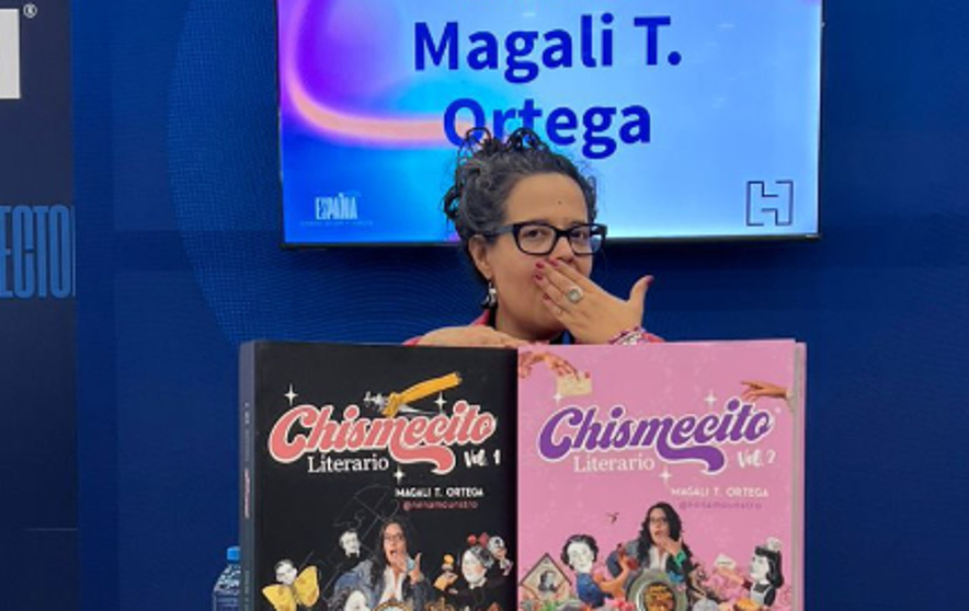 Nena Mounstro y sus libros favoritos del año. Foto: cortesía de la autora