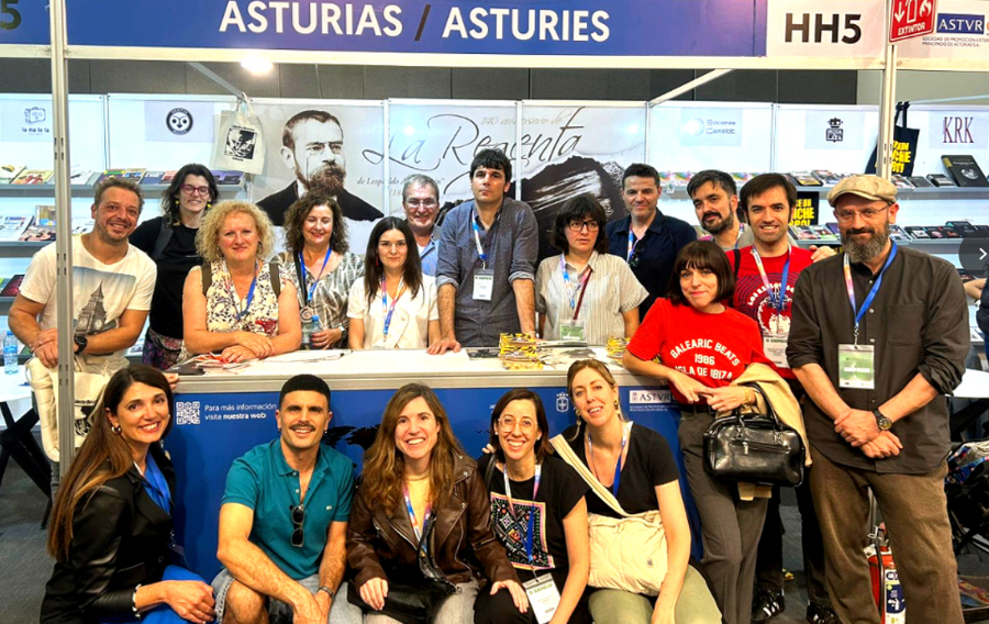 El talento del Principado de Asturias en la FIL Guadalajara 2024. Foto: asturex.org