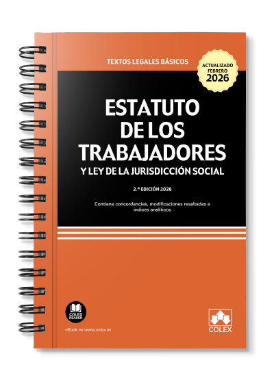 Estatuto de los Trabajadores y Ley de la Jurisdicción Social - ENCUADERNACIÓN CON ESPIRAL